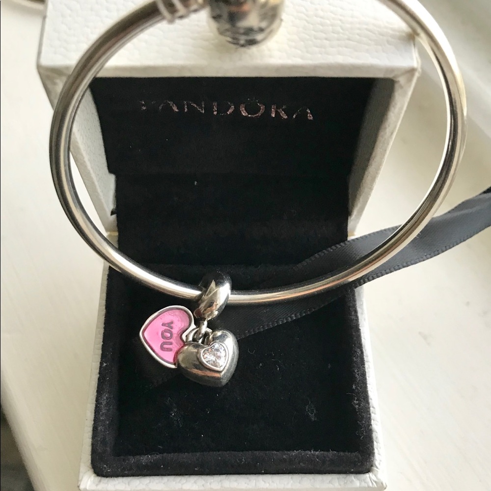PANDORA symbols of 2 hearts